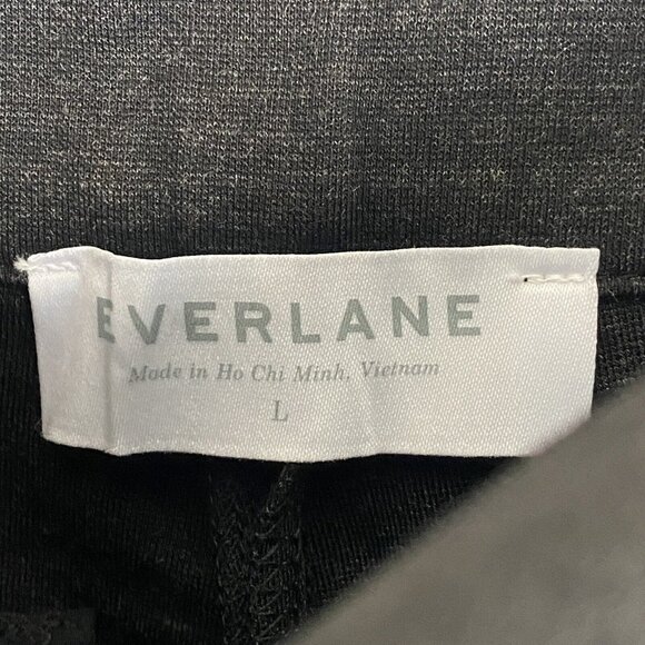 Everlane Stretch Ponte Crop Pants Exposed Side Zip Front Seam - Picture 7 of 10